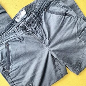 MOUNTAIN KHAKIS grey outdoor casual pant 4p womens